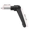 sourcing map Adjustable Clamping Lever Handle M8 x 20mm Metric