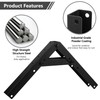 Sihnman Heavy Duty Adjustable Angle Bracket (2 pc) for Wall