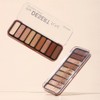 Paleta de sombras de ojos mate de 9 colores larga