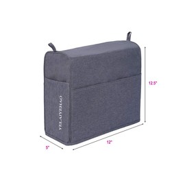 YELAIYEHAO Single Serve Coffee Makers Cover for Keurig Coffee Maker K-Mini (grey, 12"X5"X12.5")