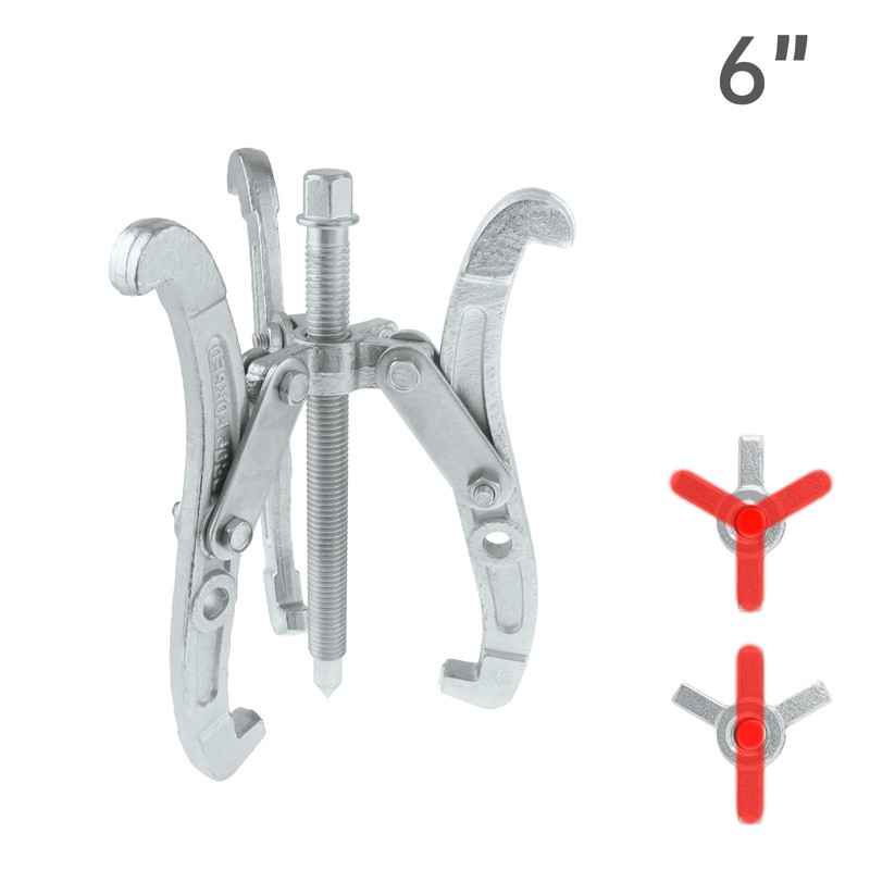 ChgImposs 6 Inch 3-Jaw Gear Puller, 2 Jaw 3 Jaw