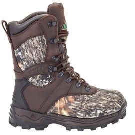 ROCKY Sport Utility 1000G Insulated Waterproof Boot, Mossy Oak Break Up, Size 9(ME)