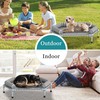 Orthopedic Dog Bed for Medium Dogs - Removable Bolsters &