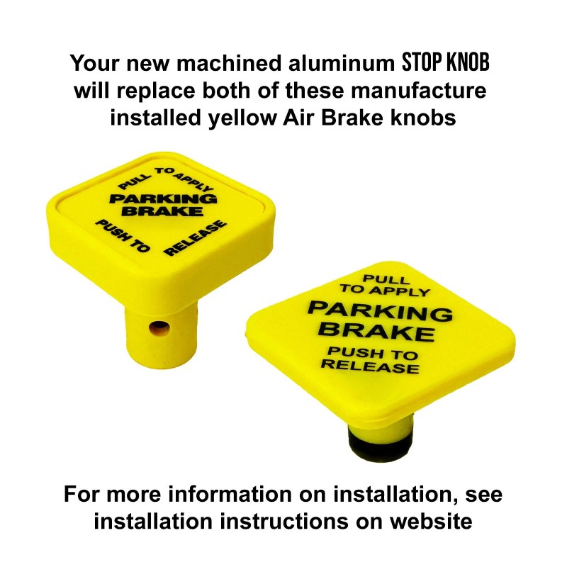 Stop Knob Safety Air Brake Knob & Lock for Class