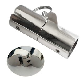 NRC&XRC 316SS Marine Grade Boat Handrail Fitting -Boat Pipe Connector,Folding Swivel Coupling Tube Joint Connector for 7/8" (22MM) O.D.Tube/Pipe