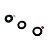 zhxchzhi OEM Rear Back Camera Lens Glass with Adhesive Replacement