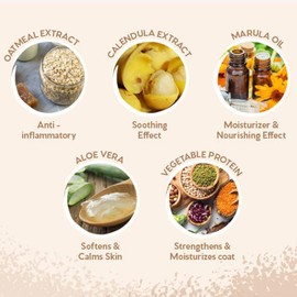 The Company of Animals Pet Head Dog Deodoriser Spray, Sensitive Soul Grooming Spray for Dogs with Sensitive Skin, Hypoallergenic Coconut, Brown