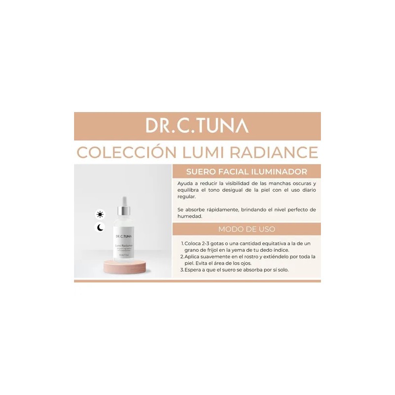 Suero facial iluminador. Lumi Radiance. Farmasi