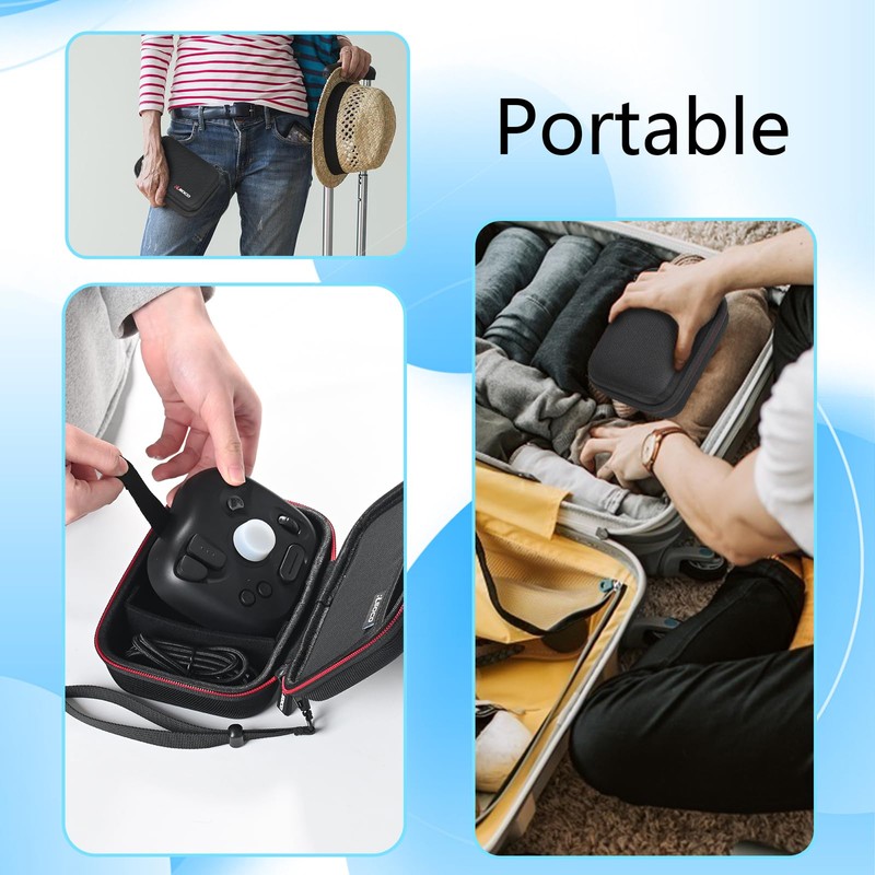 RLSOCO Case for TourBox Elite Plus/NEO/Lite Bluetooth Controller (Bag Only),