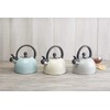 KitchenCraft Living Nostalgia Stove Top Kettle, Whistling, Induction, Metal, 1.3
