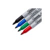 Sharpie Marcadores Permanentes, Punta Fina, Surtidos, 4 Piezas, 1825090
