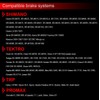 Pastillas de Freno para Bicicleta para Shimano/Tektro/TRP, 1 par con