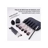 Set De Brochas De Maquillaje De 13 Piezas Con Esponja