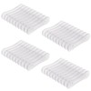 Plastic Soap Bar Holder, Qtopun Self Draining Soap Tray Transparent