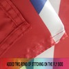 Canada Alberta Flag 3x5 Ft, Made of Glossy Fabric -Silk