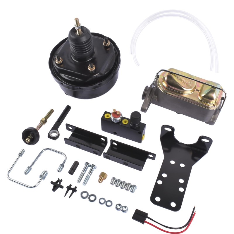 Power Brake Booster Conversion Kit Adjustable Block Valve Replacement for
