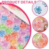 100pcs 3D Blume Nagel Charms Nägel Zubehör Nageldesign Glitzersteine Nailart