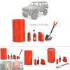 Fire Extinguisher Oil Drum Shovel Nitrogen Bottle Fit for SCX10