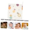 Kisangel 1Pc Cotton Face Towel Drying Square Handkerchief for Newborns
