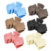 WOONEKY 6 Pack Bow Clip Hair Clips for Women Elegant