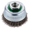 RHODIUS ETBW 1 Piece Diameter 65 mm Cup Brush Stainless