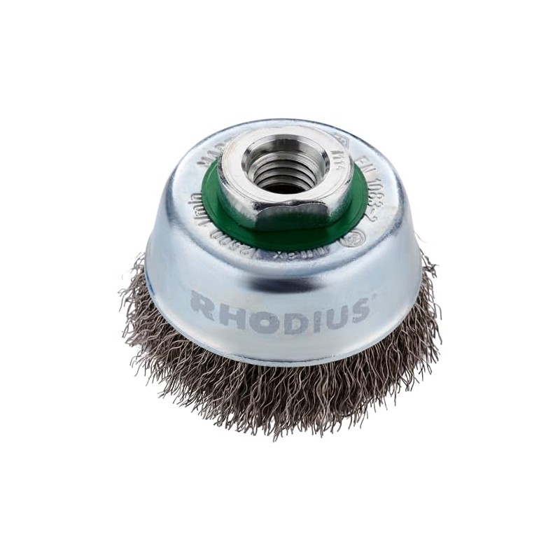 RHODIUS ETBW 1 Piece Diameter 65 mm Cup Brush Stainless