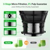 Aeitto Max5 Juicer Machines,Cold Press Juicer with 5.3“ Extra Large