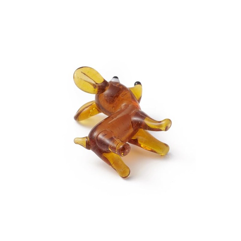 DanLingJewelry 20Pcs Handmade Lampwork Glass Animal Figurines Mixed Styles Glass
