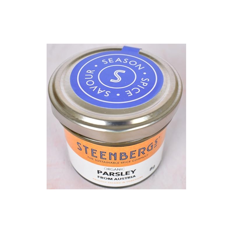 Steenbergs Organic Parsley Dried Herb Standard Jar 8g