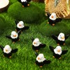 DTOFOOT 36 Pcs Mini Resin Bald Eagle Figurines, Patriotic American