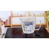 Goeielewe Glass Measuring Cup with Spout, Heat Resistant Borosilicate Glass