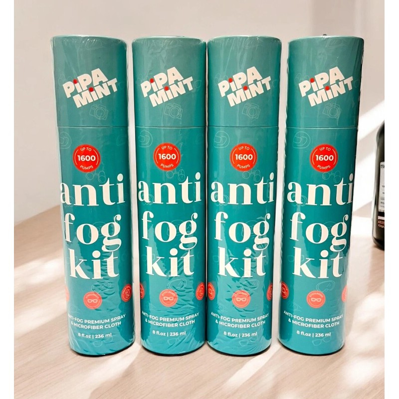 PIPA MINT Anti Fog Glasses Cleaner Anti Fog Prem Spray