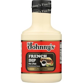 Johnny's French Dip Concentrated Au Jus Sauce, 8-Ounce Jugs (Pack of 3)