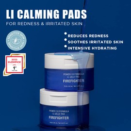 It'S SKIN LI Calming Jelly Pad with Licorice Root Extract, Azulene and Chamomile Extract - Moisturizing and Soothing Facial Toner Pads for All Skin Type, 70 Sheet (4.05 fl.oz.)