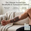 Second Skin Tattoo,6 Rolls 140cm Tattoos Aftercare Waterproof Bandage Wrap