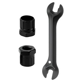 REBECCAHOWARD 2 Bicycle Cassette Tool for Removing Cassettes & Sprockets, Freewheel Puller, Sprocket Puller, Accessory Tool, with 1 Wrench