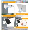8W Solar Panel for Ring Camera, 2-Pack Solar Panel Charger