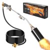 NyuOurea Propane Torch Weed Burner Kit, High Output with 10FT