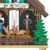 Trenkle German Black Forest Weather House Made of Plastic, Weatherproof