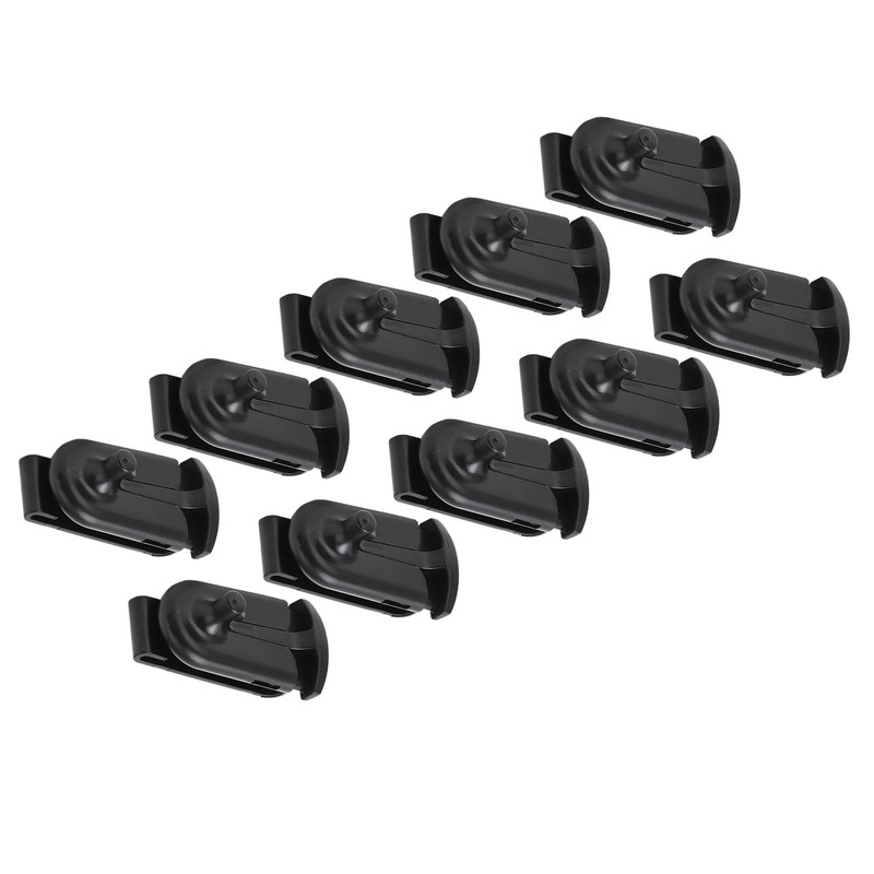 10pcs Walkie Talkie Belt Clip Clamps Intercom Belt Back Clip