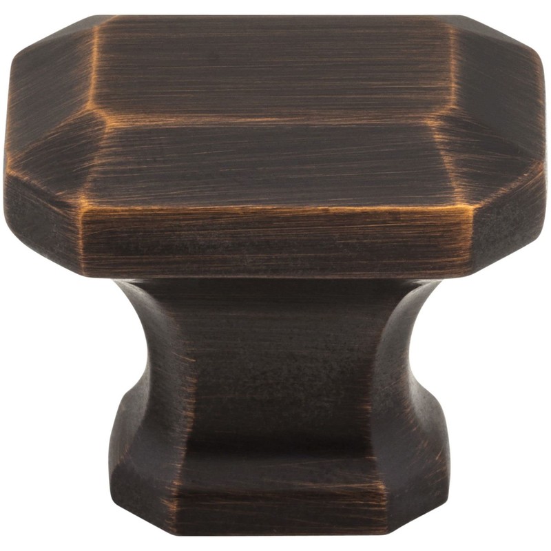 Jeffrey Alexander 165NI Ella 1-1/4" L Emerald Cut Cabinet Knob