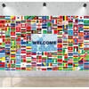 World Flags Banner Decorations - 230 Country Flags, Olympic Party