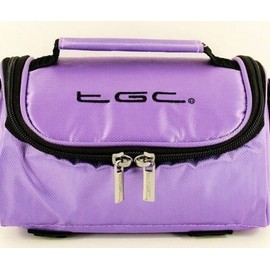 e®TGC ® Case Shoulder Bag for Sony SRS-X3 Bluetooth Speaker with shoulder strap and Carry Handle (Electric Purple)