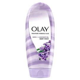 OLAY Moisture Ribbon Plus Body Wash Shea + Lavender Oil 18 OZ