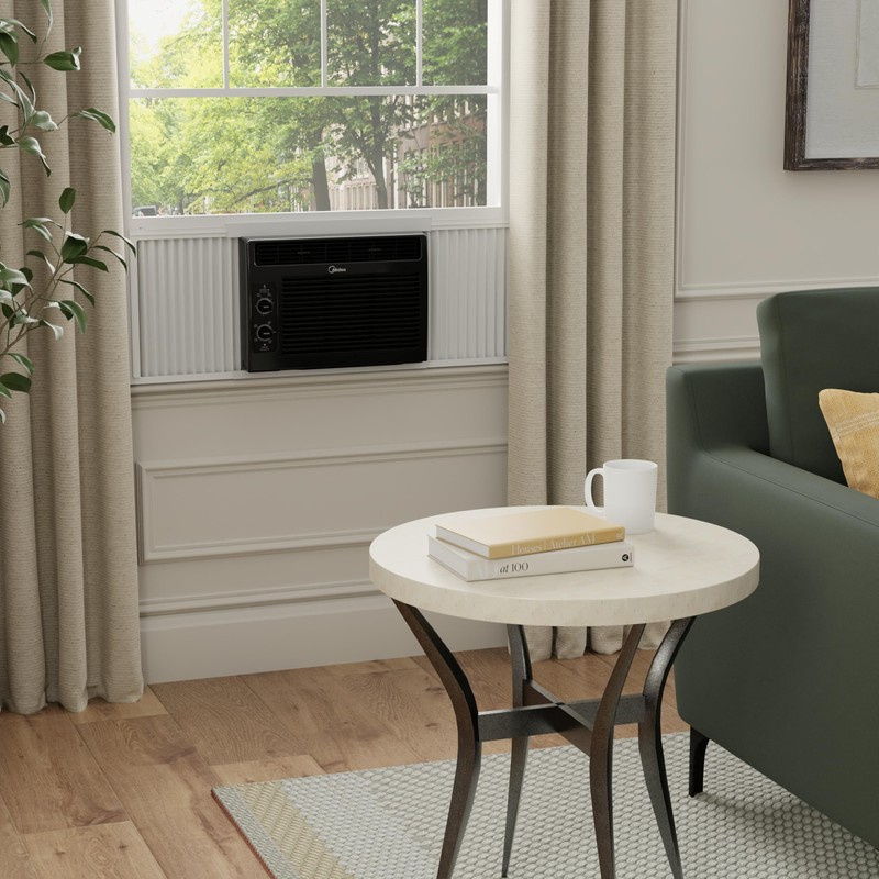 Midea 5,000 BTU 150 Sq ft Mechanical Window Air Conditioner,
