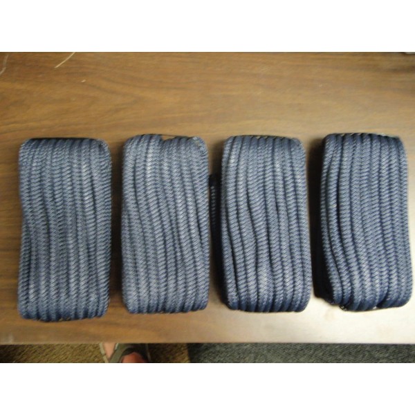 Seachoice DOUBLE BRAID DOCK LINE 3/8" X 20FT NAVY 50-39841