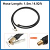 A ABSOPRO 1.5m Car Tire Inflator Extension Hose Chuck Adapter