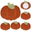 Sunnychicc Pumpkin Placemats Set of 6 Fall Thanksgiving Table Placemats