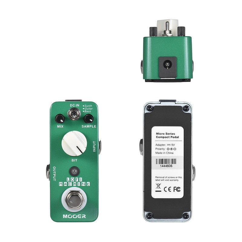 MOOER LOFI MACHINE Sample Reducing Guitar Effect Pedal 3 Modes