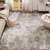 UERMEI 8x10 Area Rug Living Room Rugs - Washable Neutral